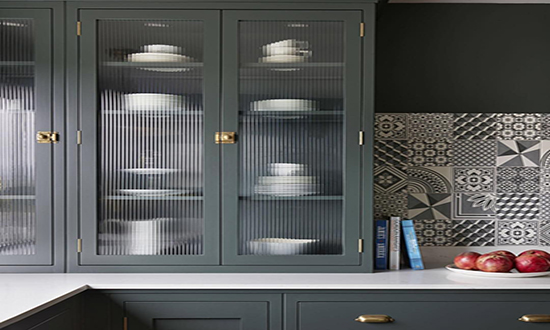 Glass Kitchen Profile Cabinet Designs