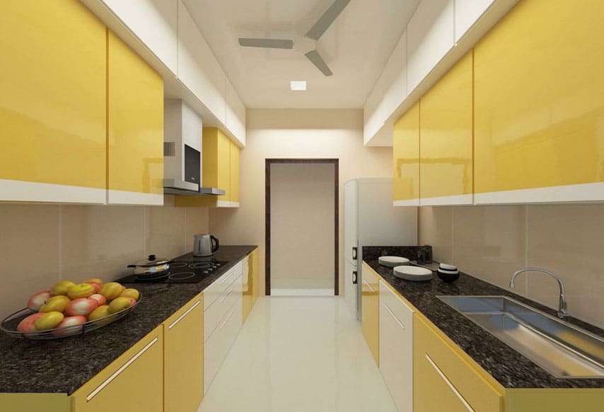 Parallel modular kitchen in dehradun